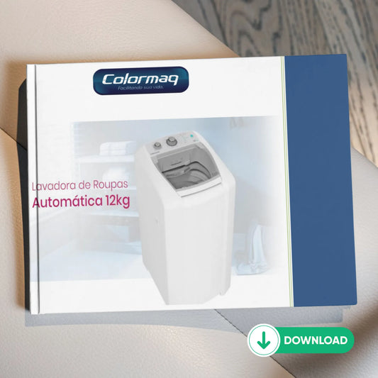 Manual técnico de servicio de la lavadora Colormaq LCA12 - Descargar PDF