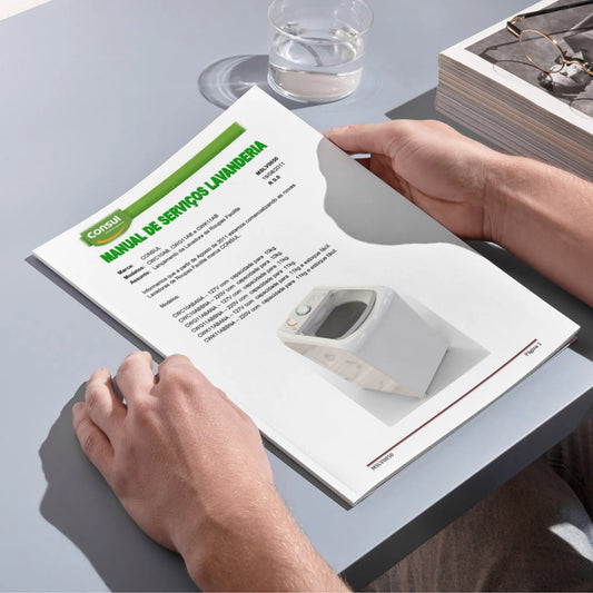 Manual técnico de servicio de lavadoras Consul CWC10AB, CWG11AB, CWK11AB - Descargar PDF
