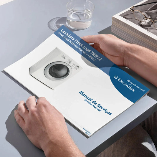 Manual de servicio de la lavadora Electrolux TRW12 - Descargar PDF