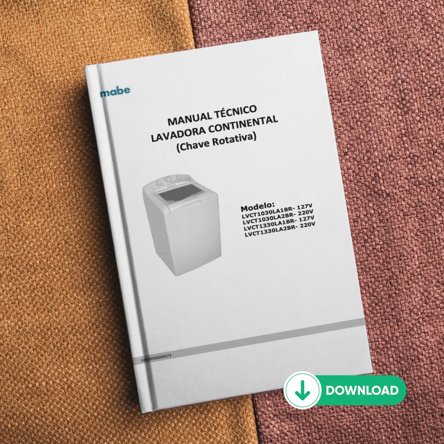 Manual Técnico de Serviços Lavadora Continental LVCT1030LA1BR/LVCT1030LA2BR/LVCT1330LA1BR/LVCT1330LA2BR - Baixar PDF