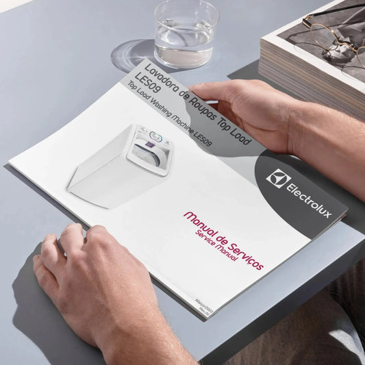 Manual de servicio de la lavadora Electrolux LES09 - Descargar PDF