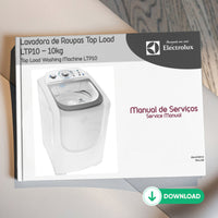 Manual Técnico de Serviços Lavadora Electrolux LTP10 - Baixar PDF Electrolux-1