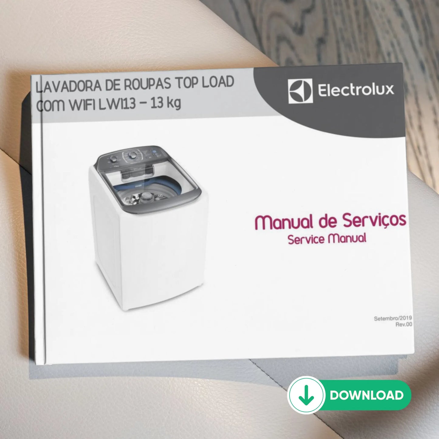 Manual Técnico de Serviços Lavadora Electrolux LWI13 - Baixar PDF