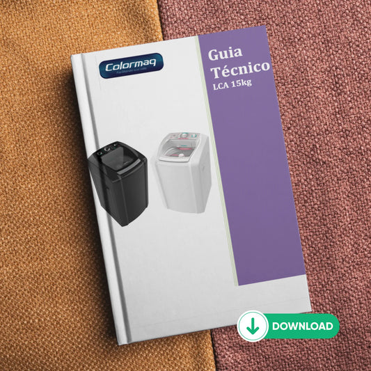 Manual técnico de servicio de la lavadora Colormaq LCA15 - Descargar PDF