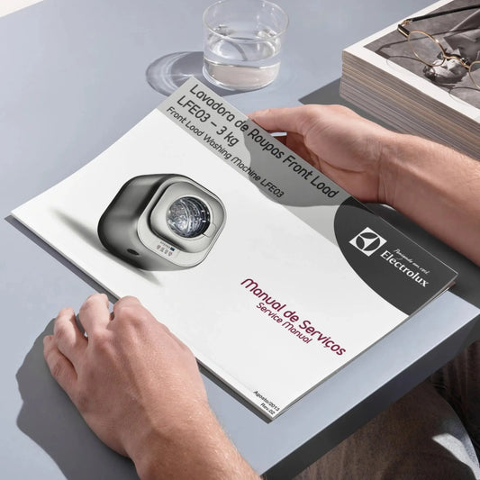 Manual técnico de servicio de la lavadora y secadora Electrolux LFE03 - Descargar PDF 
