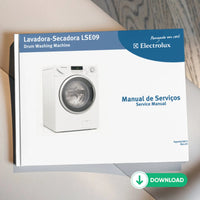 Manual Técnico de Serviços Lava e Seca Electrolux LSE09 - Baixar PDF Electrolux