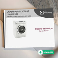 Manual Técnico de Serviços Lava e Seca Electrolux LSI09 e LSI11 Baixar PDF Electrolux