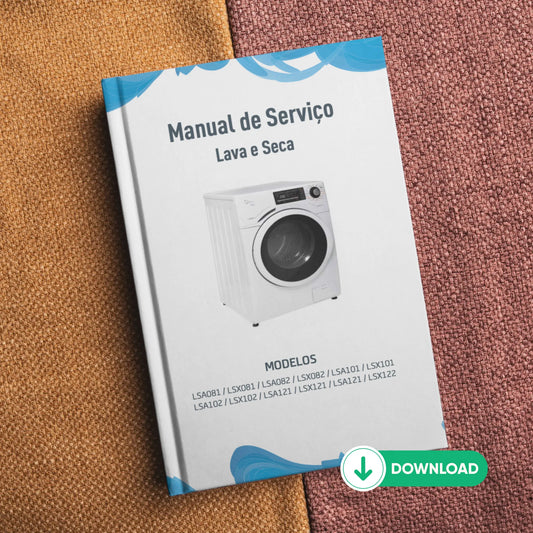 Manual técnico de servicio de lavadoras y secadoras Midea LSA081/082/102/121/122 LSX081/082/101/102/121/122 - Descargar PDF