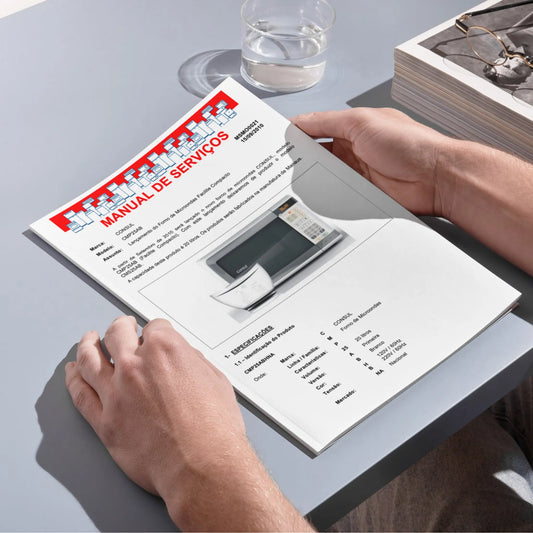 Manual técnico de servicio de microondas Consul CMP25AB - Descargar PDF