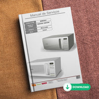 Manual Técnico de Serviços Micro-ondas Consul CMS45AB e CMS45AR - Baixar PDF