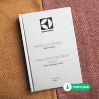 Manual de servicio del microondas Electrolux ME27F - Descargar PDF