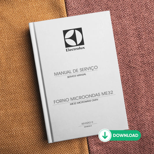 Manual técnico de servicio del microondas Electrolux ME32 - Descargar PDF