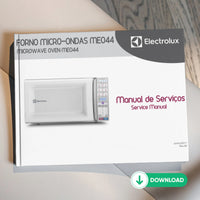Manual técnico de servicio del microondas Electrolux MEO44 - Descargar PDF