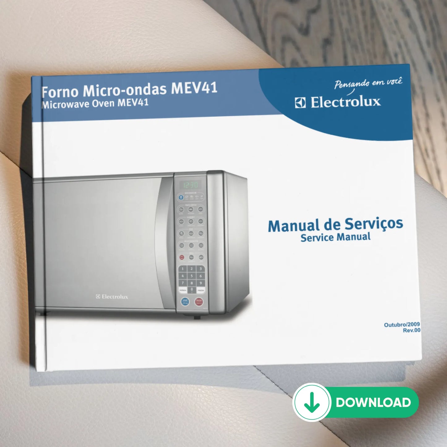 Manual Técnico de Serviços Micro-ondas Electrolux MEV41 - Baixar PDF