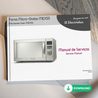 Manual de servicio del microondas Electrolux MEX55 - Descargar PDF