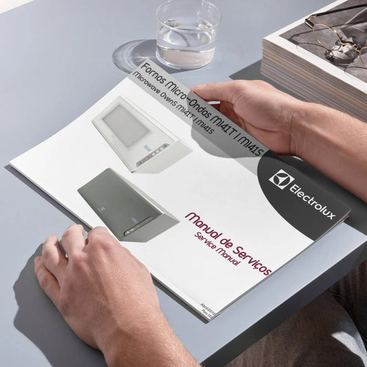 Manual técnico de servicio de microondas Electrolux MI41T, MI41S - Descargar PDF