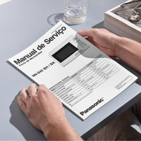 Manual Técnico de Serviços Micro-ondas Panasonic NN-S45BH e NN-S45BK - Baixar PDF