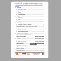 Manual Técnico de Serviços Refrigerador Brastemp BRM44H, BRM45H - Baixar PDF