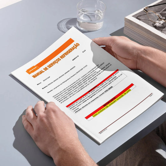 Manual de servicio técnico del refrigerador Brastemp BRM50 - Descargar PDF