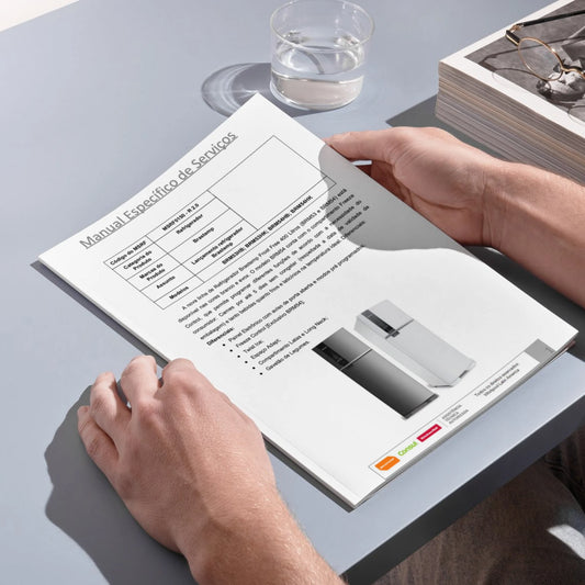 Manual técnico de servicio de refrigeradores Brastemp BRM53 y BRM54 - Descargar PDF