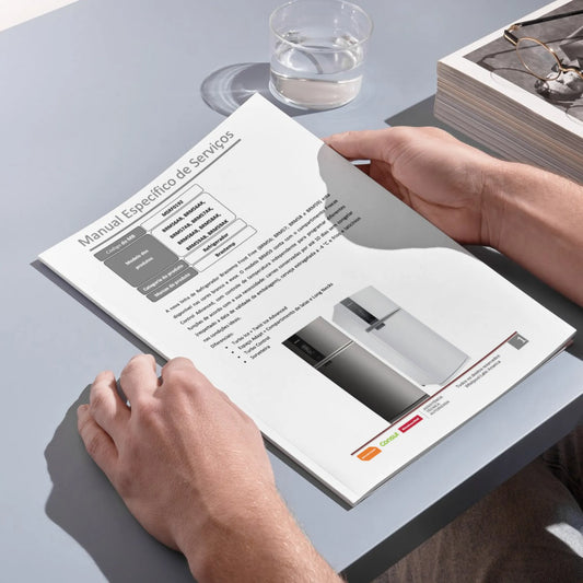 Manual de servicio técnico del refrigerador Brastemp BRM56/57/58 - Descargar PDF
