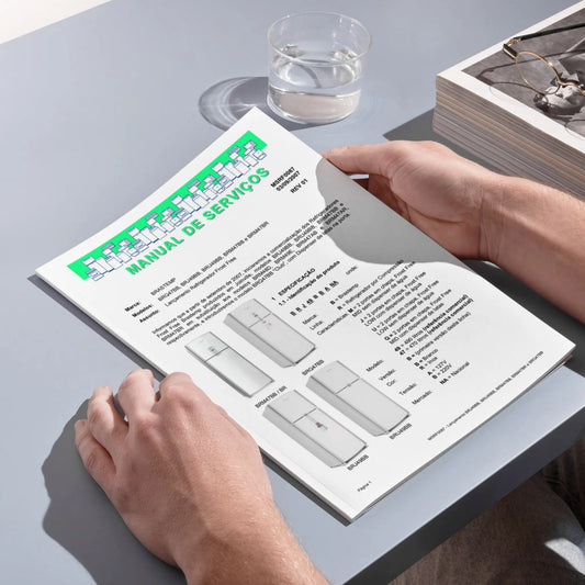 Manual de servicio técnico de refrigeradores Brastemp BRQ47BB, BRJ49BB, BRU49BB, BRM47BB y BRM47BR - Descargar PDF
