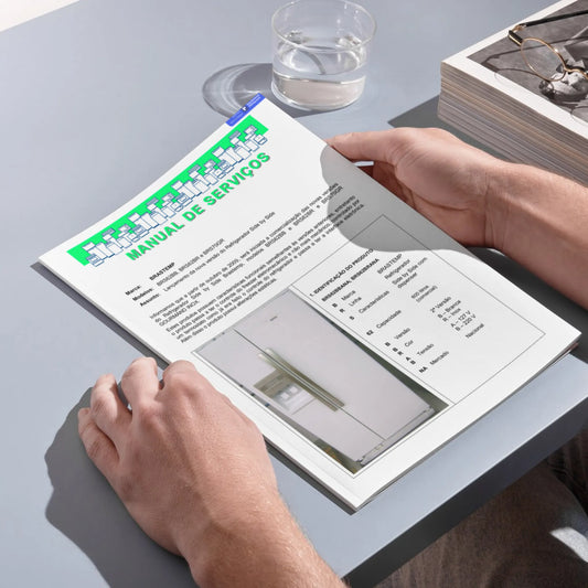 Manual de servicio técnico del refrigerador Brastemp BRS62BB/BR, BRS70GR - Descargar PDF