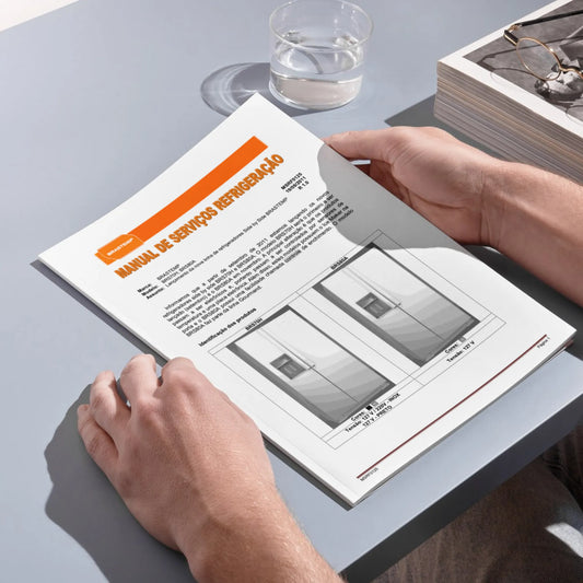 Manual de servicio técnico de refrigeradores Brastemp BRS70H, BRS80A - Descargar PDF