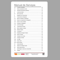 Manual de servicio técnico del refrigerador Brastemp BRS75BR - Descargar PDF