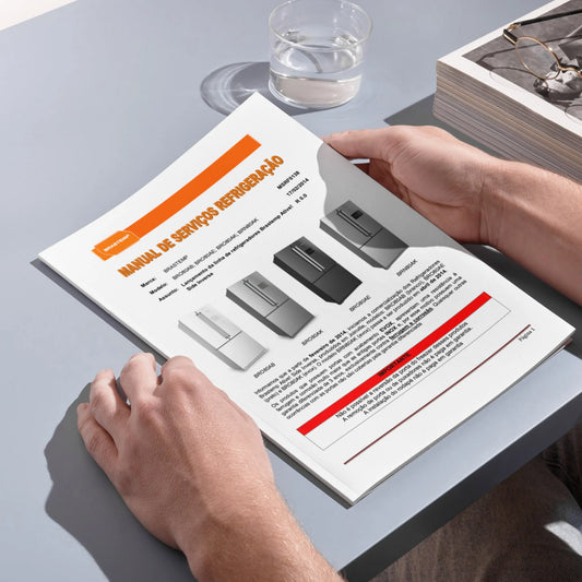 Manual técnico de servicio del refrigerador Brastemp Inverse BRO80 - Descargar PDF