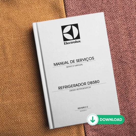 Manual de servicio técnico del refrigerador Electrolux DB580