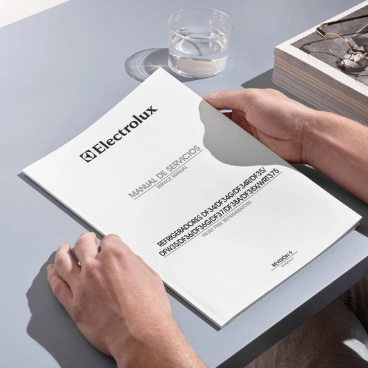 Manual de servicio técnico del refrigerador Electrolux DF34/35/36/37/38 - Descargar PDF