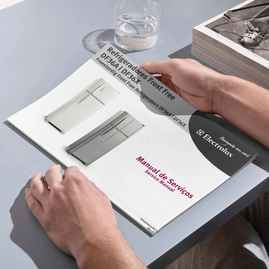 Manual de servicio del refrigerador Electrolux DF36A/DF36X - Descargar PDF