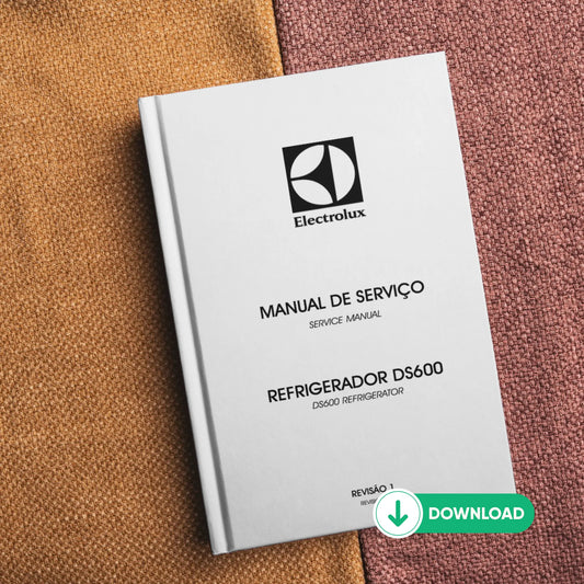 Manual de servicio del refrigerador Electrolux DS600 - Descargar PDF