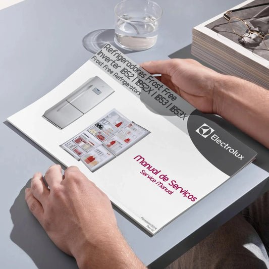 Manual de servicio del refrigerador Electrolux IB52, IB52X, IB53, IB53X - Descargar PDF
