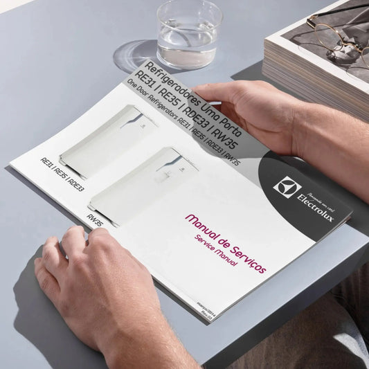 Manual de servicio del refrigerador Electrolux RE31/RE35/RDE33/RW35 - Descargar PDF