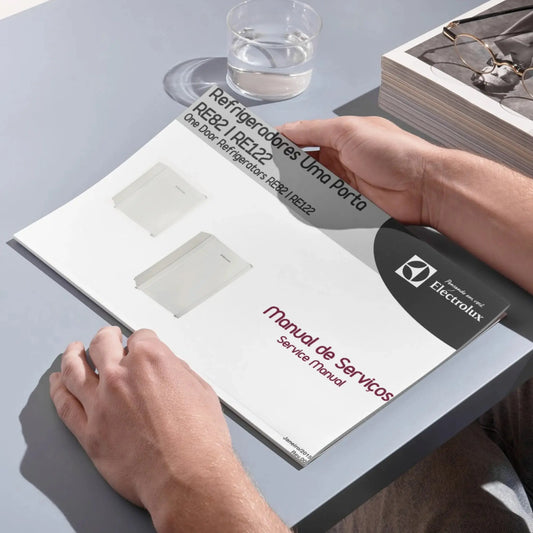 Manual de servicio del refrigerador Electrolux RE82/RE122 - Descargar PDF