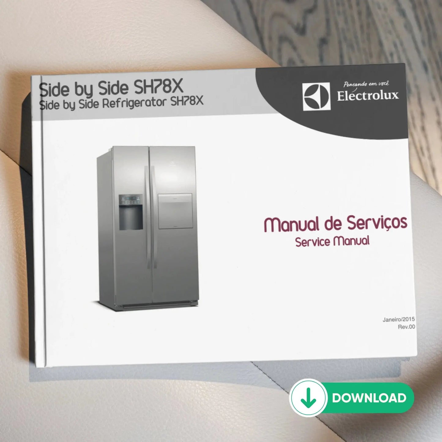 Manual de servicio del refrigerador Electrolux SH78X Descargar PDF Manual de servicio del refrigerador Electrolux SH78X Descargar PDF