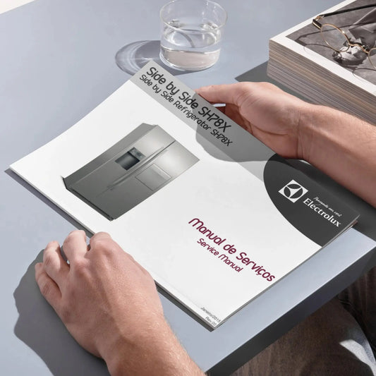 Manual de servicio del refrigerador Electrolux SH78X - Descargar PDF