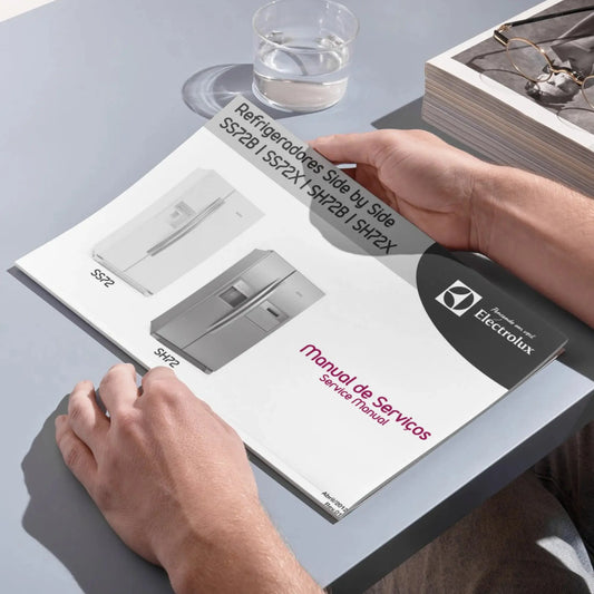 Manual de servicio del refrigerador Electrolux SS72, SH72 - Descargar PDF