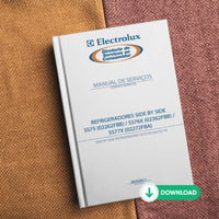 Manual de servicio del refrigerador Electrolux SS75, SS76X, SS77X - Descargar PDF