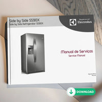 Manual Técnico de Serviços Refrigerador Electrolux SS90X - Baixar PDF Electrolux