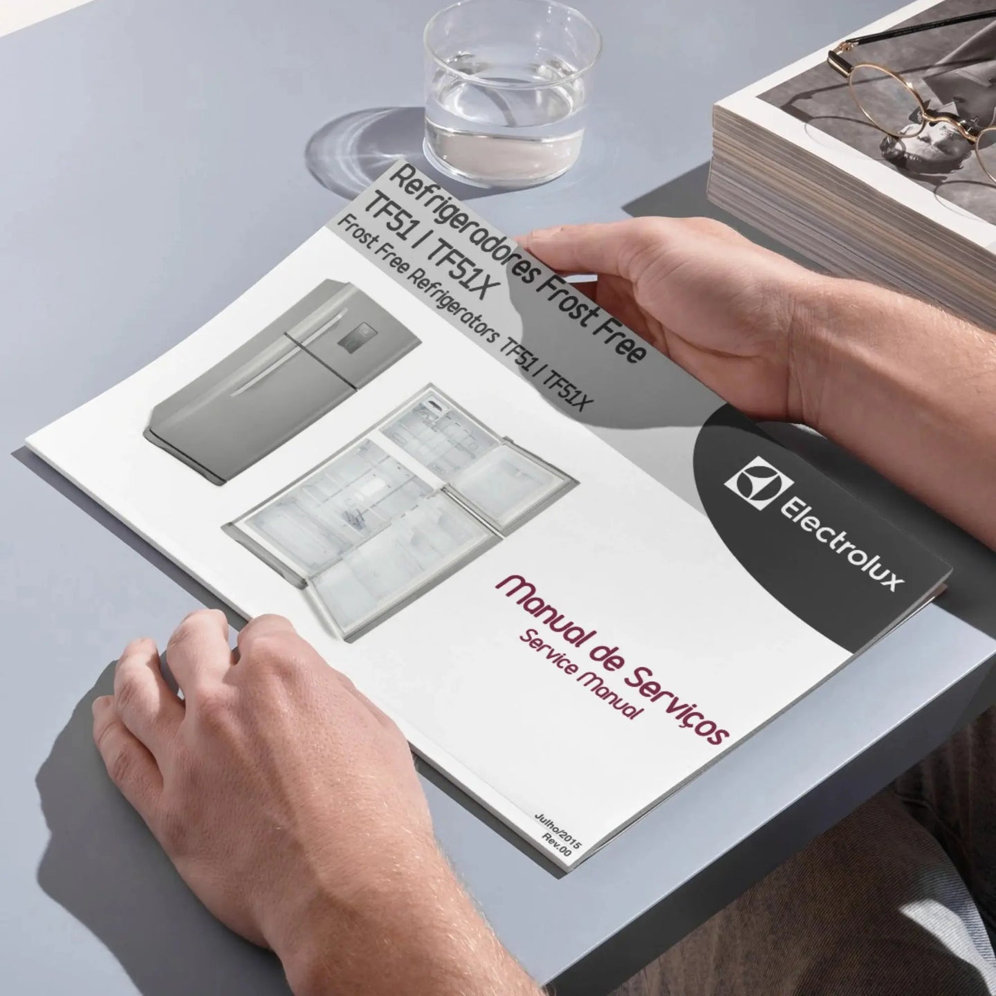 Manual Técnico de Serviços Refrigerador Electrolux TF51, TF51X - Baixar PDF Electrolux