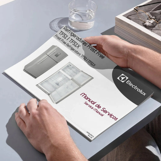 Manual de servicio del refrigerador Electrolux TF51, TF51X - Descargar PDF