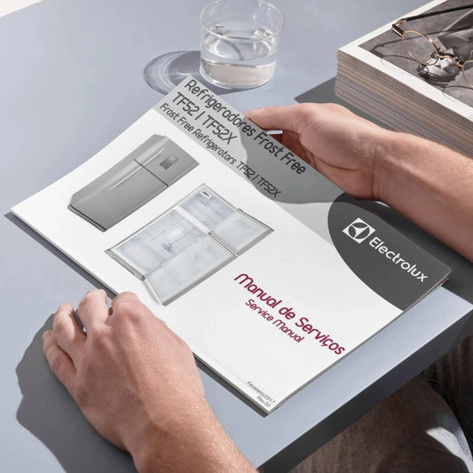 Manual de servicio técnico de los refrigeradores Electrolux TF52 y TF52X - Descargar PDF