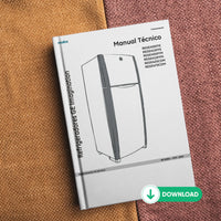 Manual Técnico de Serviços Refrigerador GE REGE410 - Baixar PDF