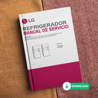 Manual Técnico de Serviços Refrigerador LG GT40SGP, GT46HGP - Baixar PDF