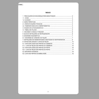 Manual Técnico de Serviços Refrigerador Panasonic NR-BT40 - Baixar PDF