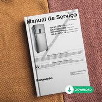 Manual Técnico de Serviços Refrigerador Panasonic NR-BT48PV1WA/WB/XA/XB - Baixar PDF