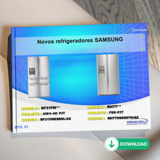 Manual de servicio del refrigerador Samsung RF31FM/RH77 - Descargar PDF